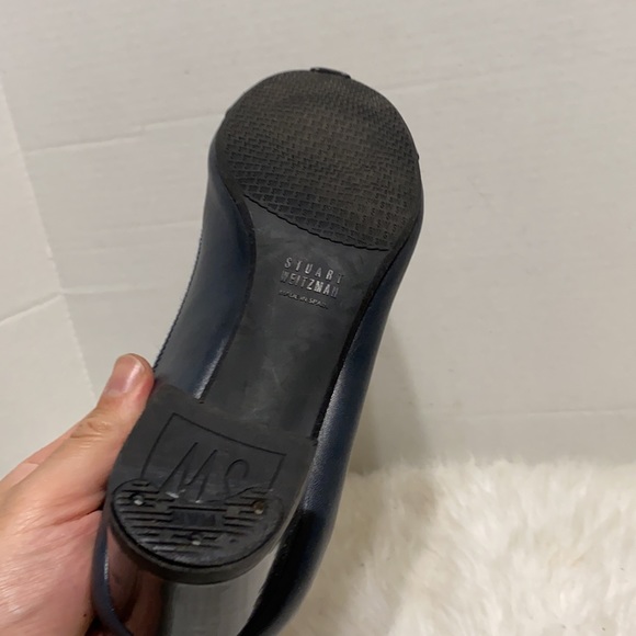 STUART WEITZMAN Blue shoes low heel size 11 M - Picture 8 of 10